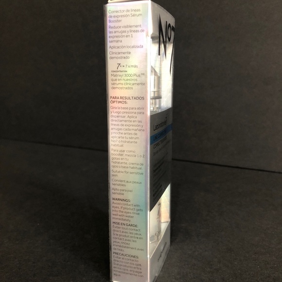 No7 Laboratories Line Correcting Booster Serum 15ml. - Picture 4 of 5